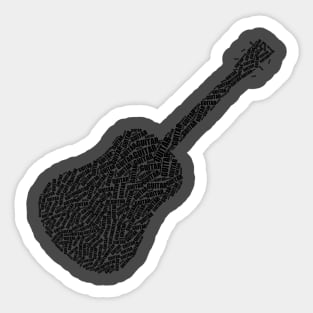 Guitar Sticker